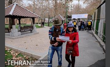 مسابقه پیاده روی و جهت یابی در پارک ملت 13