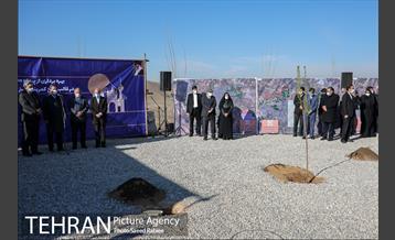 بازدید و افتتاح پروژه جنگل کاری 1000هکتاری در بوستان جنگلی تلو 27