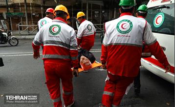 مانور عملیاتی حریق و نجات با محوریت فروریزش 6