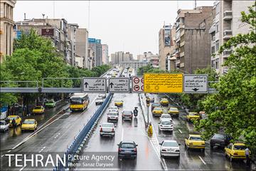 بازگشایی پل کریمخان پس از مرمت 1