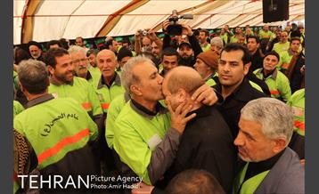 حضور شهردار تهران در جمع خدام الحسین 22