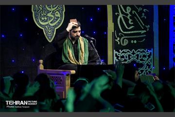 مراسم احیای شب بیست و یکم در هیئت ریحانة الحسین (س) 50