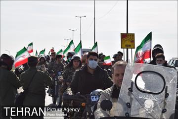 راهپیمایی 22 بهمن در منطقه بیست 16