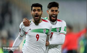دیدار تیم های فوتبال ایران و عراق 46