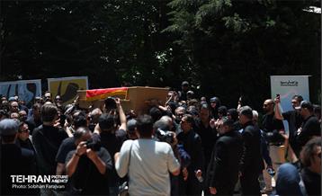 مراسم تشییع و خاکسپاری حمیدرضا درجاتی 21
