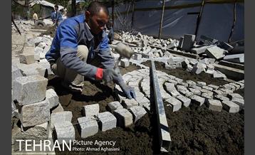 خیابان سی تیر، سنگ فرش می شود  14