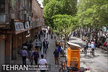 تعطیلی بازار تهران در پی شیوع موج چهارم کرونا 17