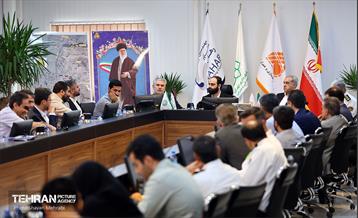 بازدید مدیرکل حوزه شهردار تهران از پروژه بزرگراه شهید شوشتری 25