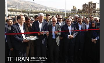 بازدید و آیین بهره برداری از قطعه شمالی و پایانی بزرگراه شهید صیاد شیرازی 10