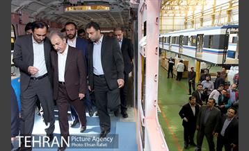 بازدید دکتر نجفی از واگن سازی پارس 27