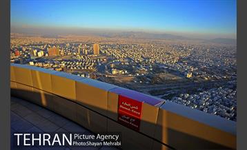 امروز تهران از فراز برج میلاد 14