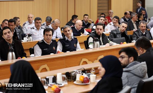 نشست چشم‌ انداز آینده ایمنی و آتش‌نشانی در شهر تهران 38
