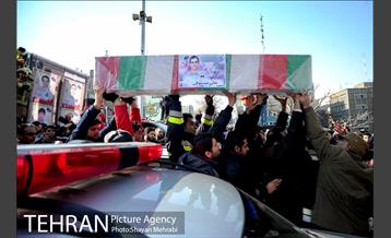 تشییع شهدای آتش نشان با حضور مردم  28