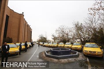 مراسم رونمایی از ناوگان نوسازی شده تاکسیرانی  1