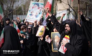تشییع پیکر مطهر شهدای ناوشکن دنا 8