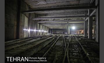 "پایانه اکباتان" اولین و تنها پارکینگ زیرزمینی قطارهای شهری 27