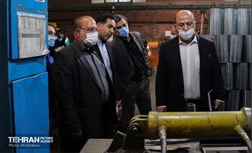بازدید شهردار منطقه ۲۱ از کارخانه پارس اگزوز 17