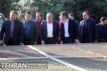 بازدید رئیس شورای شهر تهران از بوستان جنگلی چیتگر 1