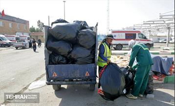 خدمات نیروهای پاکبان شهر تهران در اربعین حسینی 8