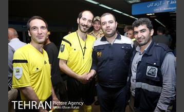 پرفورمنس آموزش فرهنگسازی قوانین مترو به مناسبت جام جهانی 4