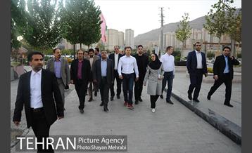 بازدید شهردار بلگراد از دریاچه خلیج فارس و آبشار تهران 2