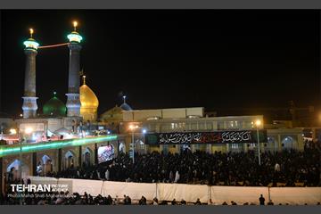 مراسم عزاداری مسلمیه در حرم حضرت عبدالعظیم (ع)