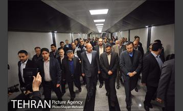 تست گرم خط هفت مترو با حضور شهردار تهران 16