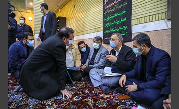 دیدار مردمی شهردار تهران با اهالی منطقه 17