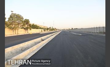 بازدید شهردار تهران از ضلع جنوبی خیابان استاد معین در پادگان جی 8