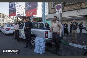 خدمت رسانی شهرداری تهران در راهپیمایی جا مانده های حسینی  10