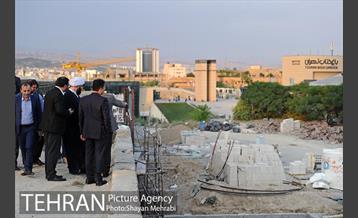 بازدید رئیس سازمان تبلیغات اسلامی از منطقه گردشگرى عباس آباد 9