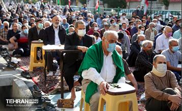 اقامه نماز عید فطر در محله کرمان 5