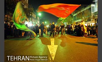 مراسم عزاداری حسینی در خیابان رودکی 33