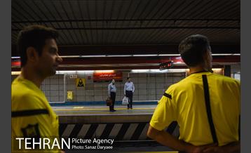 پرفورمنس داوران فوتبال در ایستگاه هفت تیر 16