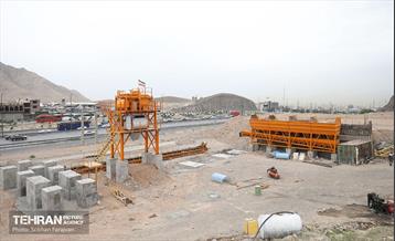 بازدید عضو شورای شهر از پروژه بزرگراه شهید شوشتری 25