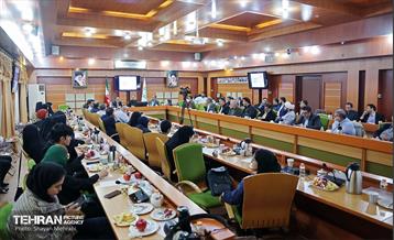 بازدید کمیسیون برنامه و بودجه شورای شهر از پروژه‌های منطقه ۱۷ 1