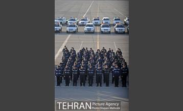 پیشواز نیروهای شهربان و حریم بان از نوروز با حضور شهردار تهران 26
