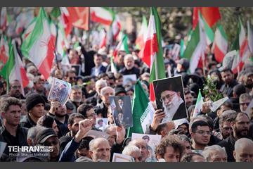 تشییع پیکر شهدای حملات آمریکایی-صهیونیستی 22