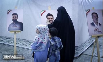 آیین تجلیل از شهدای جنگ ۱۲ روزه و رمضان منطقه ۱۴ تهران 32