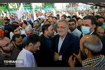 اجتماع بزرگ امام رضایی‌ها در تهران 56