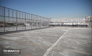 احداث زمین فوتبال محله تهرانپارس