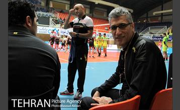 دیدار تیم های والیبال بانک سرمایه و کاله