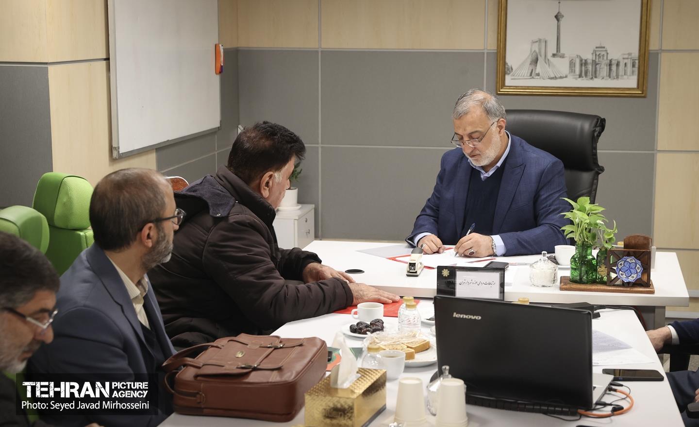 میز خدمت شهردار تهران 9