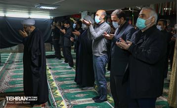 مراسم وداع با شهید سید مرتضی رضا قدیری در حراست شهرداری 1