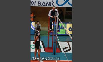 دیدار تیم های والیبال پیکان تهران و شهرداری تبریز