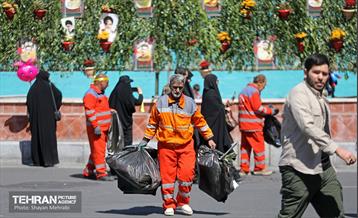 خدمات شهرداری تهران در پایان روز قدس 3