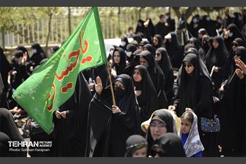 دسته عزاداری دانشگاه امام صادق(ع) در ظهر تاسوعا 34