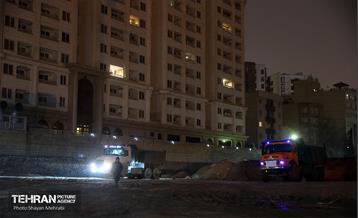 بازدید معاون خدمات شهری از سایت‌های برف‌روبی شهرداری تهران 5