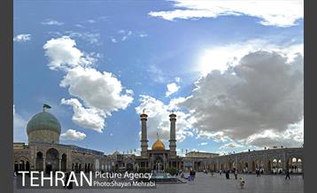 جزء خوانی قرآن کریم در حرم عبدالعظیم حسنی(ع) 12