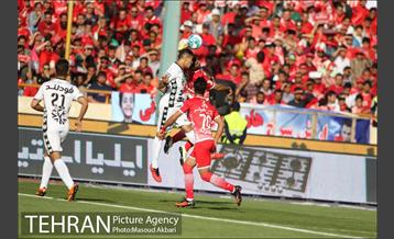 دیدار پرسپولیس و راه آهن در لیگ برتر فوتبال 14